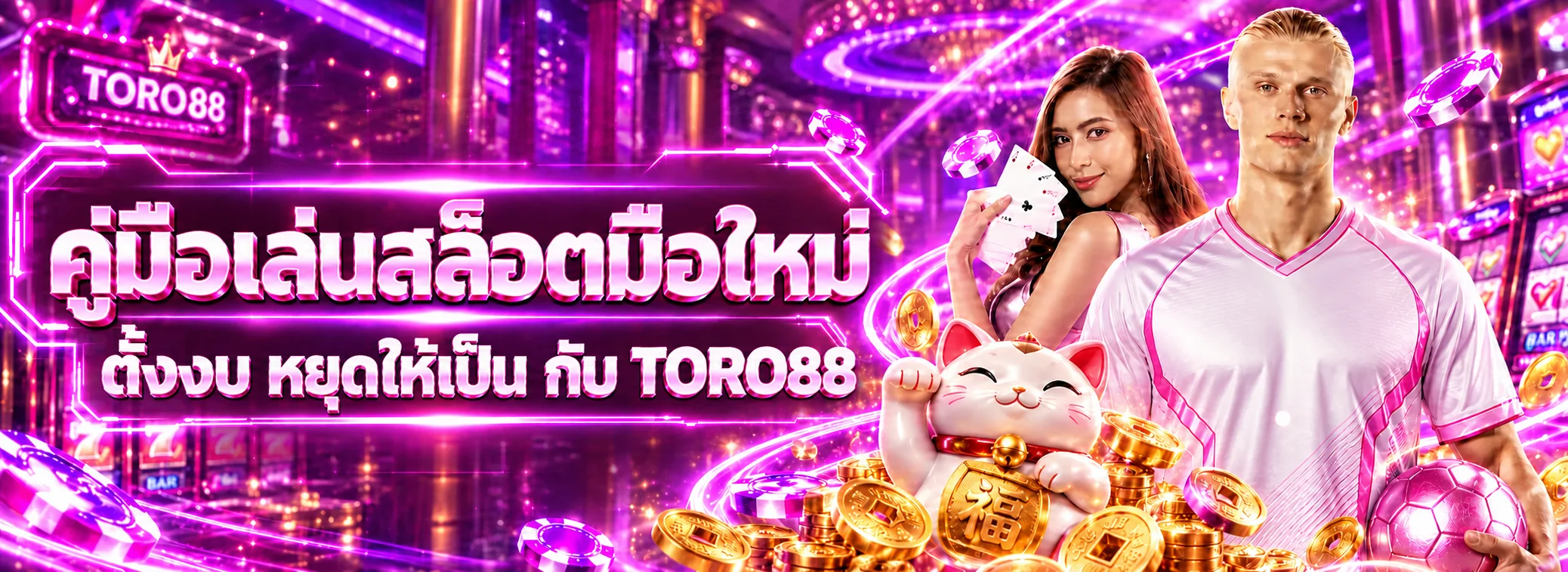 TORO88 คู่มือเล่นสล็อตสำหรับมือใหม่และการตั้งงบ